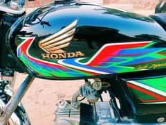 Honda CD70 2022 All Punjab Number Black Beauty Lush Condition 10/10