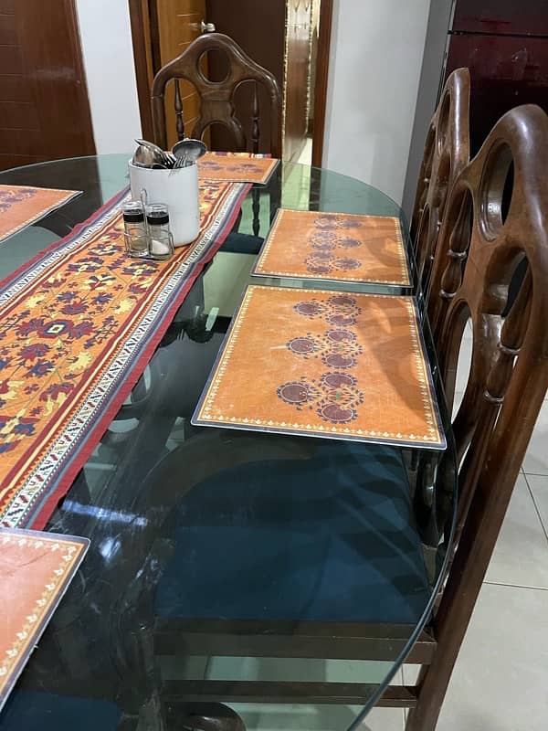 glass top dining table 2