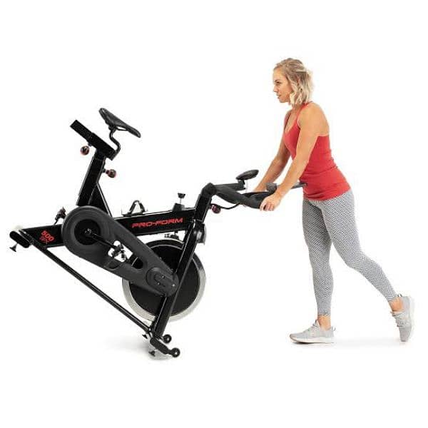 proform usa exercise spinning bike cycle  gym and fitness machine 2