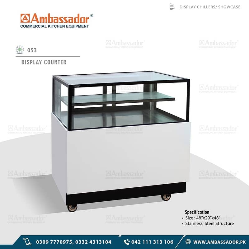 counter / fries counter / burger counter / shawarma counter 10