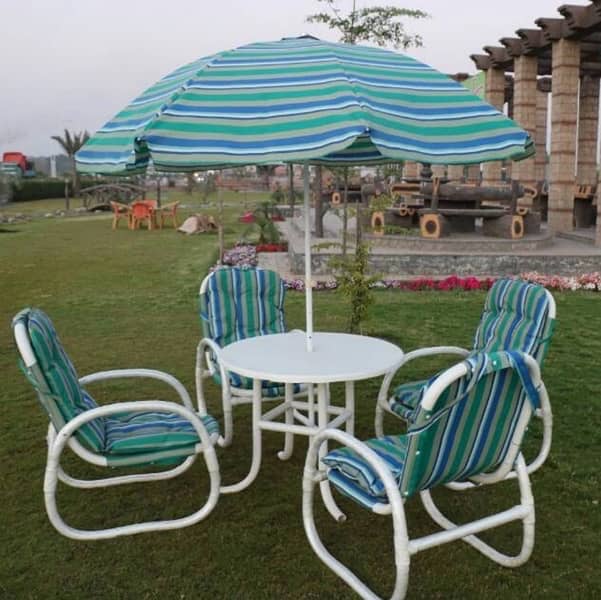 upvc garden chair set 2