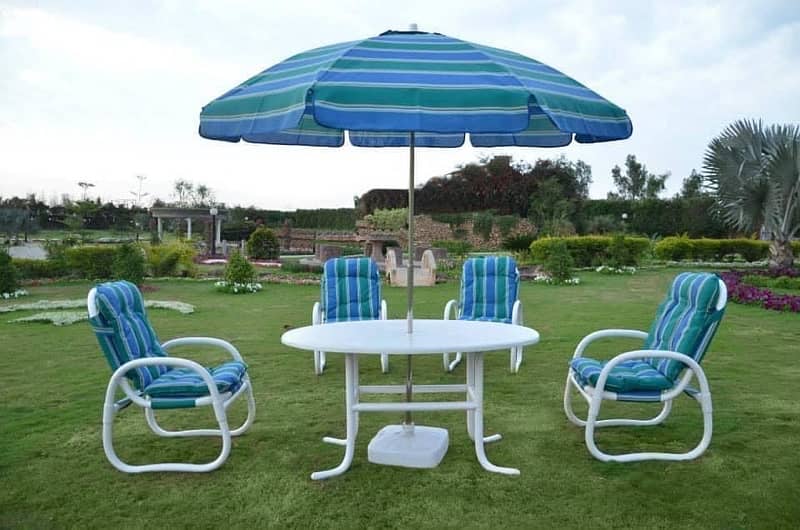 upvc garden chair set 7