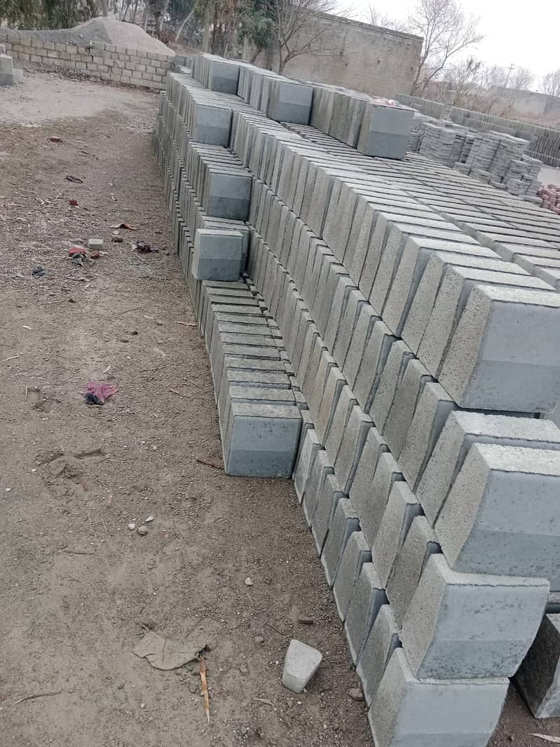 Pavers, Tuff Tiles, curb stone for sale. 3