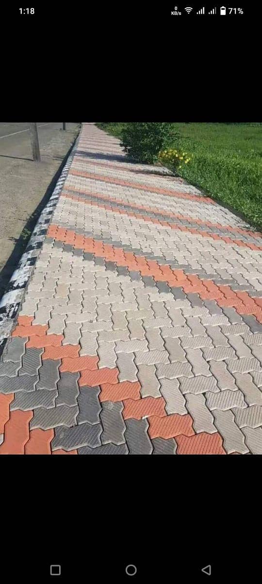 Pavers, Tuff Tiles, curb stone for sale. 13