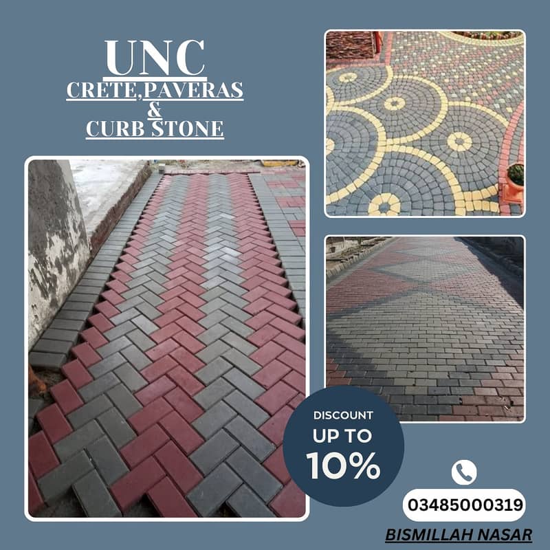 Pavers/ Tuff Tiles/ curb stone for sale/pebbles 14