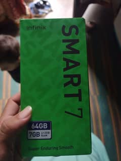 Infinix smart 7 Rm 4+3 storeg 64 Gb