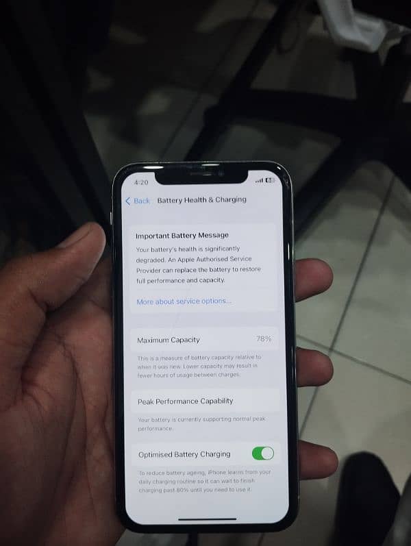 iPhone x PTA Approved 256 GB [See Add] 8