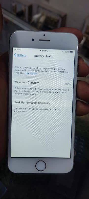 I phone 6 PTA parovd 128gp all ok ha halth 100 battery change ha 0