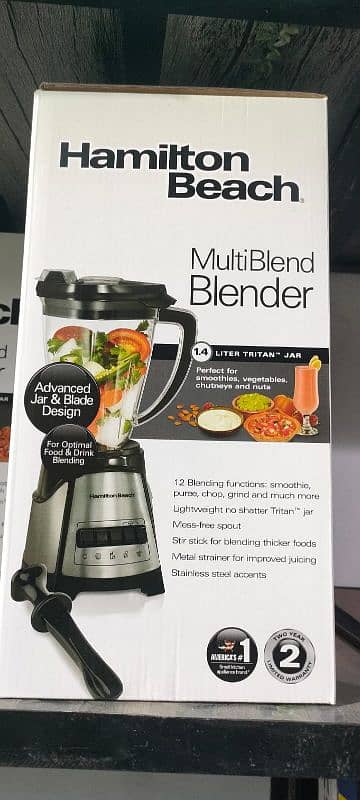 Hamilton Beach Multi-Blend Blender and Chopper 0