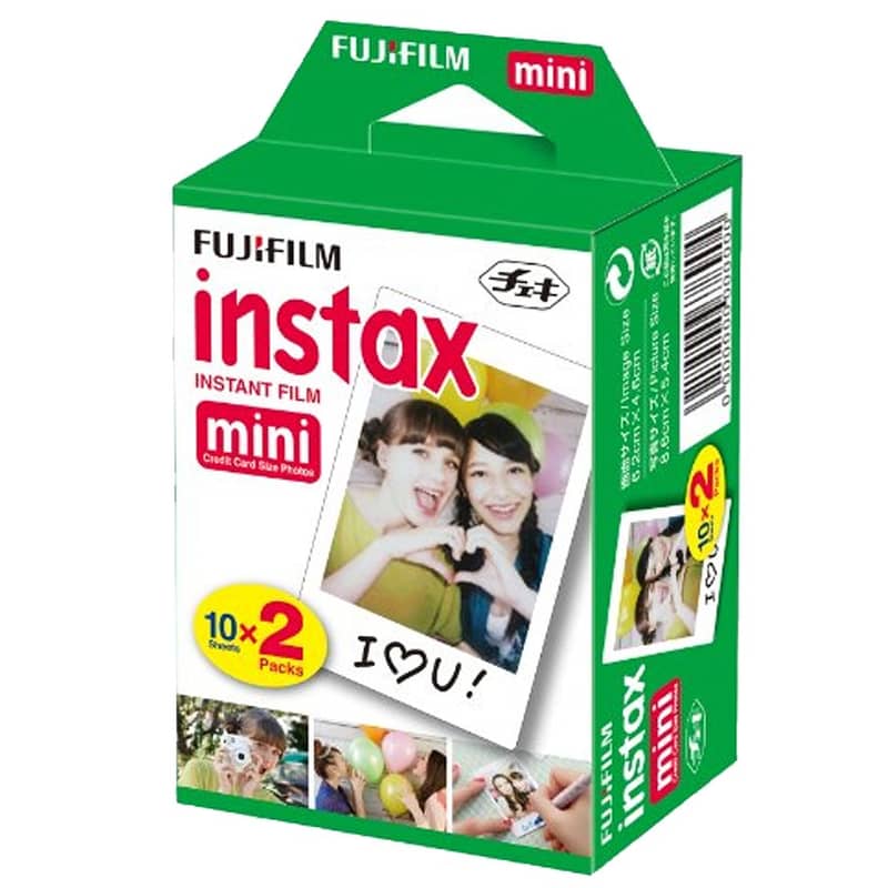 Fujifilm INSTAX Mini Instant Film 2 Pack (20 Sheets for Mini Series) 0