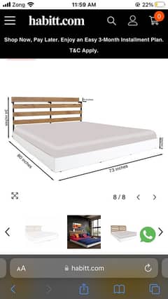 Habitt King Bed