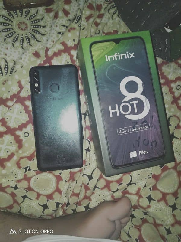 Infinix hot 8 4gb 64gb 2