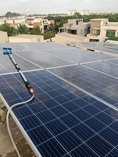 Solar Panels Cleaning Job