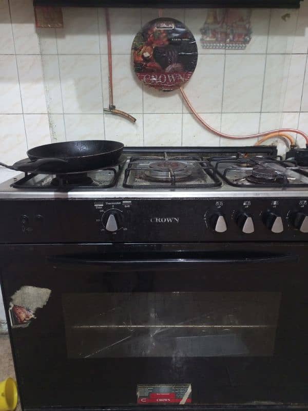 Gas oven with 5 stoves 3