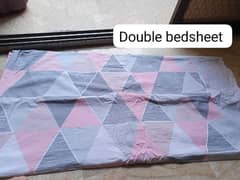 2 double Bed sheets (queen sized)