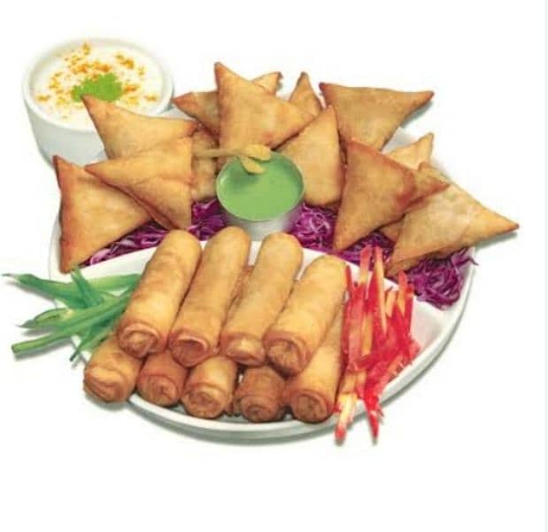 Samosa and roll Fresh frozeen Rawalpindi Islamabad free delivery. 4