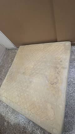 Spring Mattress king Bed Urjent Sale Cash Need