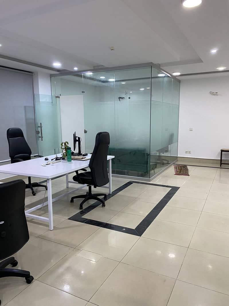 Office glass cabin for sale 1