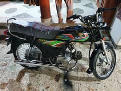 Honda CD 70 In Immaculate And Extra Ordinary Condition (Black Color)