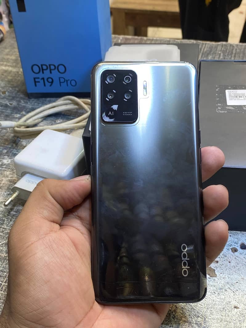 oppo F19 pro awesome condition complete box 0