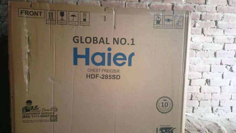 Haier Chest Freezer HDF-285sd Brand new 0