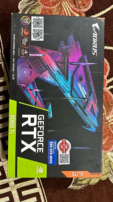 Gigabyte Aorus RTX 3060ti Elite 2