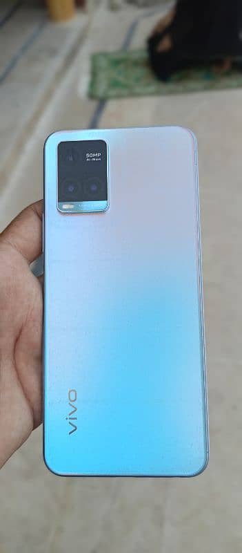 vivo y33s 8+8 128gb all saman oneqqhand used 2