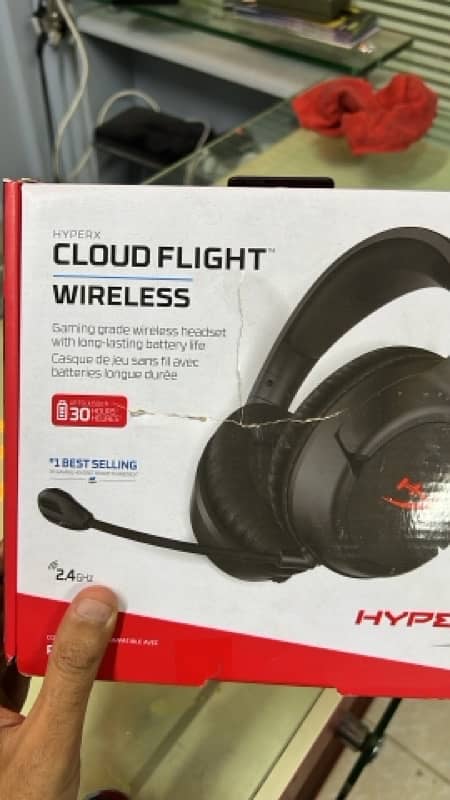 HyperX cloud Flight wireless 0