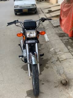 honda cg 125 2021 year karachi num