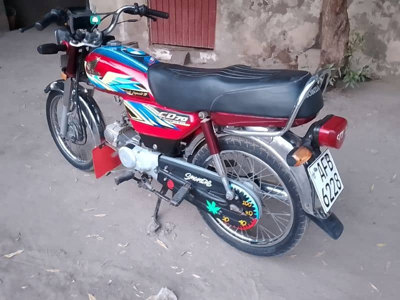 Honda CD 70 2021 03007242969 7