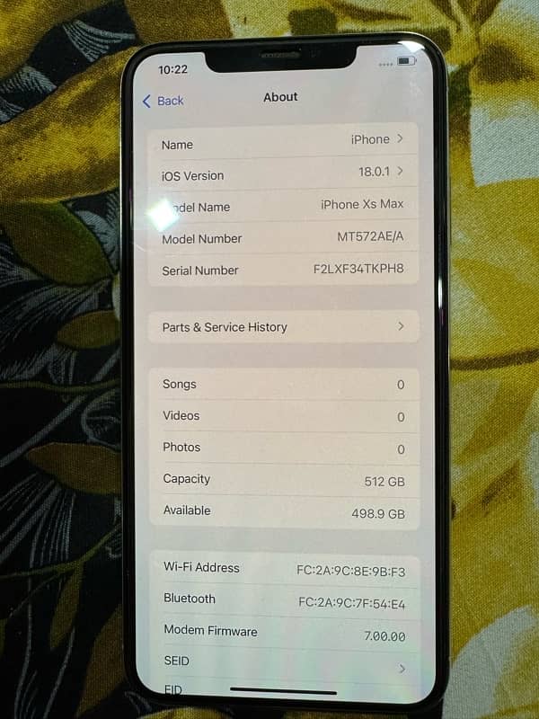 iphone xsmax 512gb 5