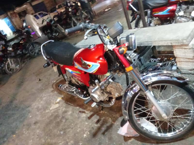 Honda 70. All punjab number 1