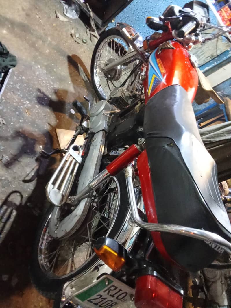 Honda 70. All punjab number 3