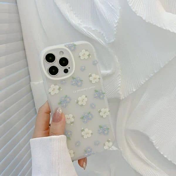 iphone back over white&blue important 3