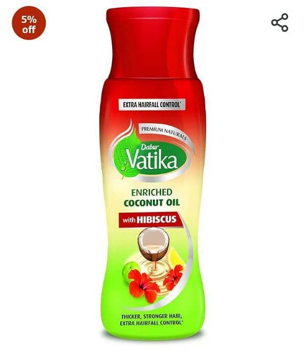 Vatika Anti hairfall Oil 0