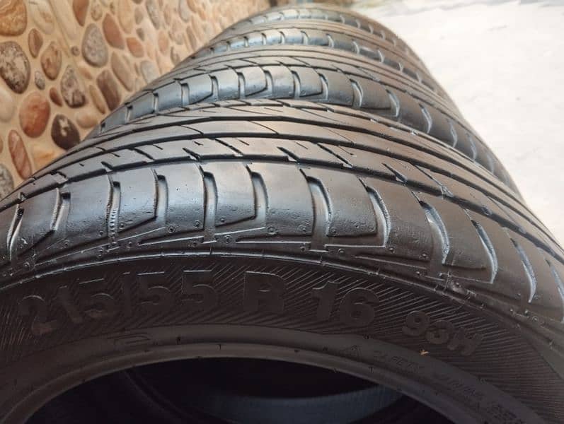 RADIAL TUBELESS BG LUXO PLUS TYRES HONDA CIVIC 2022 MODEL 215/55 R16 1