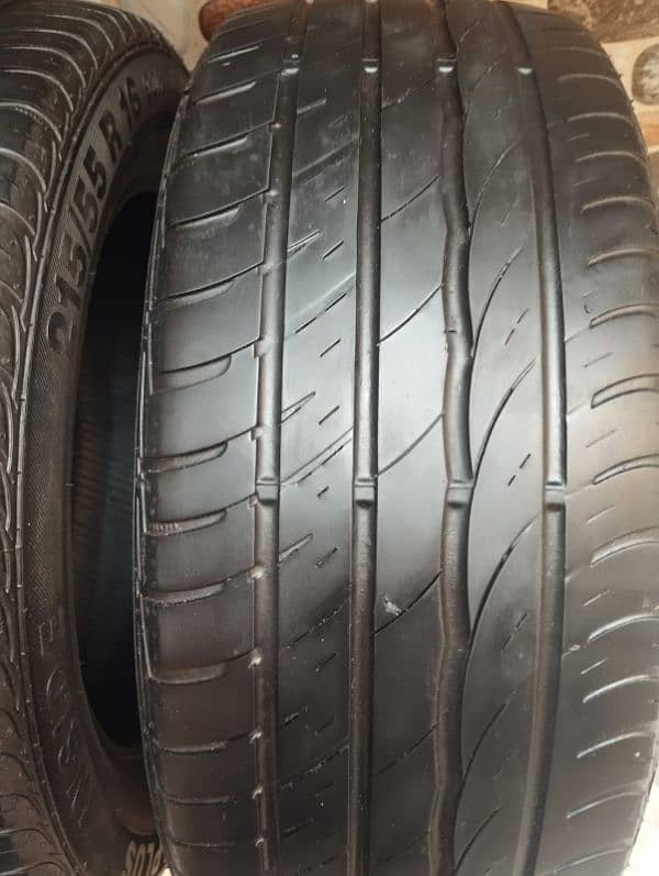 RADIAL TUBELESS BG LUXO PLUS TYRES HONDA CIVIC 2022 MODEL 215/55 R16 4