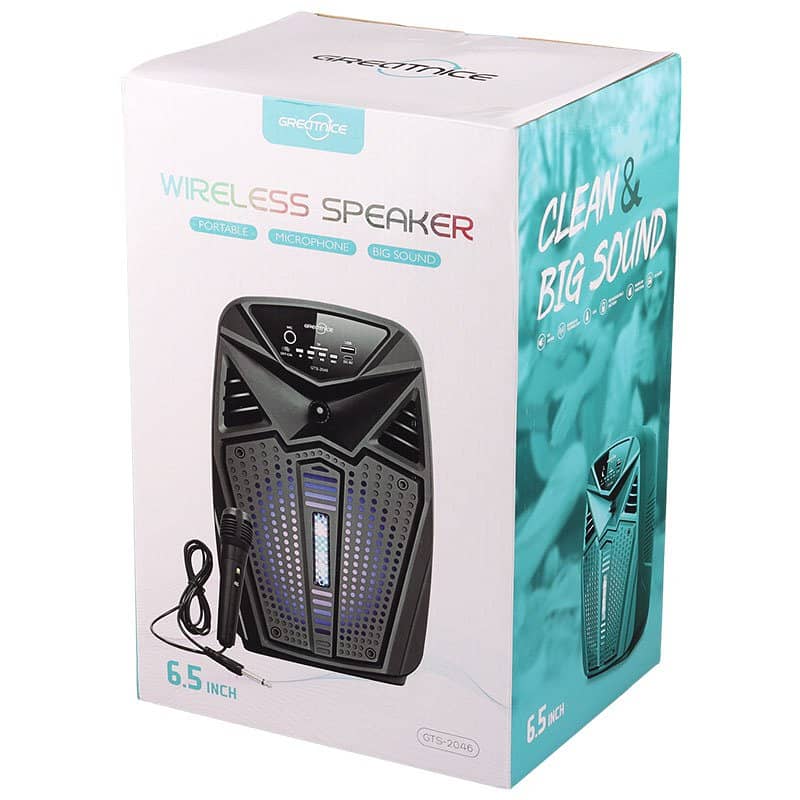 "Greatnice GTS2046 - Powerful Bass Bluetooth Speaker!" 1