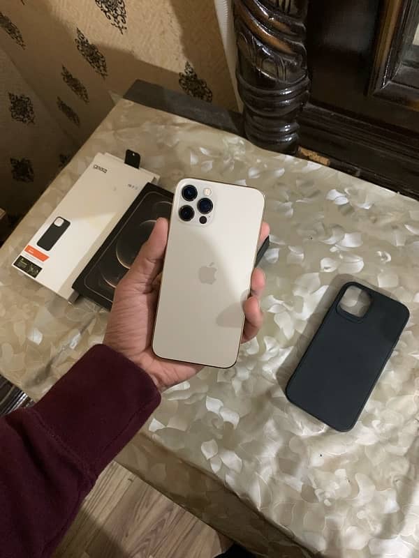 Iphone 12 pro max 128gb pta approved 1