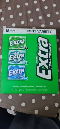 EXTRA CHEWING GUM Made in USA