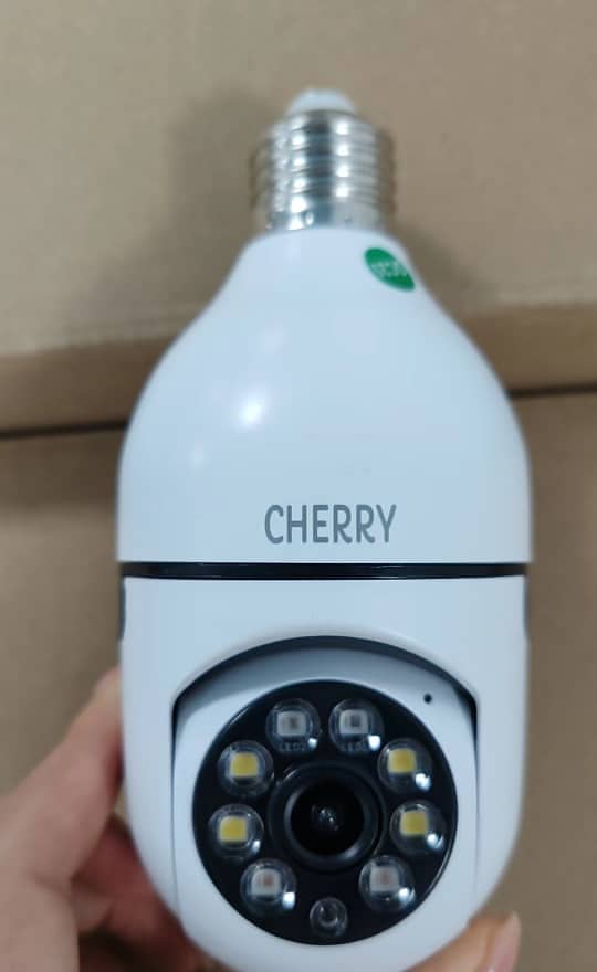 Cherry 2 Megapixel 1080P Wi-Fi Bulb Camera 1