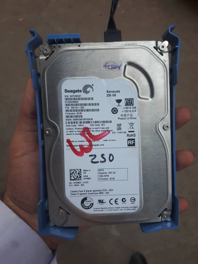 250GB HARD DRIVE 4