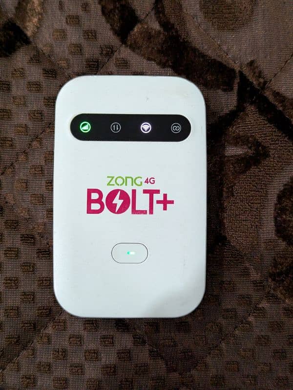 Zong Bolt 4G Internet Device 0