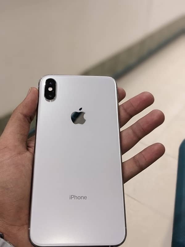 iphone xs max pta approved 64 gb battery change only 0