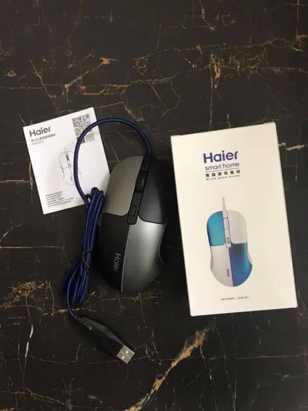 hp,razer,Logitech,altec optical gaming RGB mouse , with six colour 4