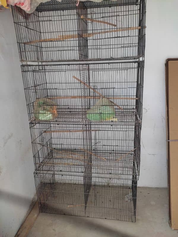 8 portion bird cage. 1