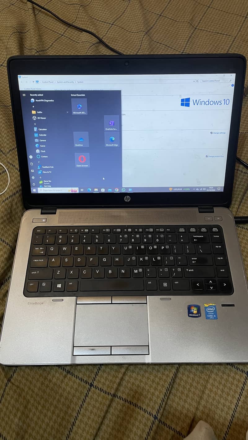 Laptop (HP EliteBook 840  G2 i5 8GB 256SSD) 0