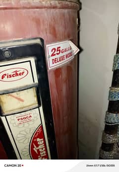 Fisher boiler 25 litter 0