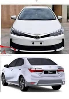 Corolla grande 2020 pre facelift genuine bumpers