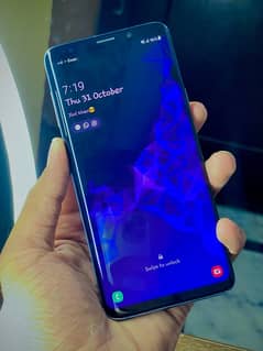 I AM SALING SAMSUNG S9plus official approved duial sim